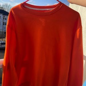 Orange pull over